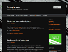Tablet Screenshot of baskytara.net